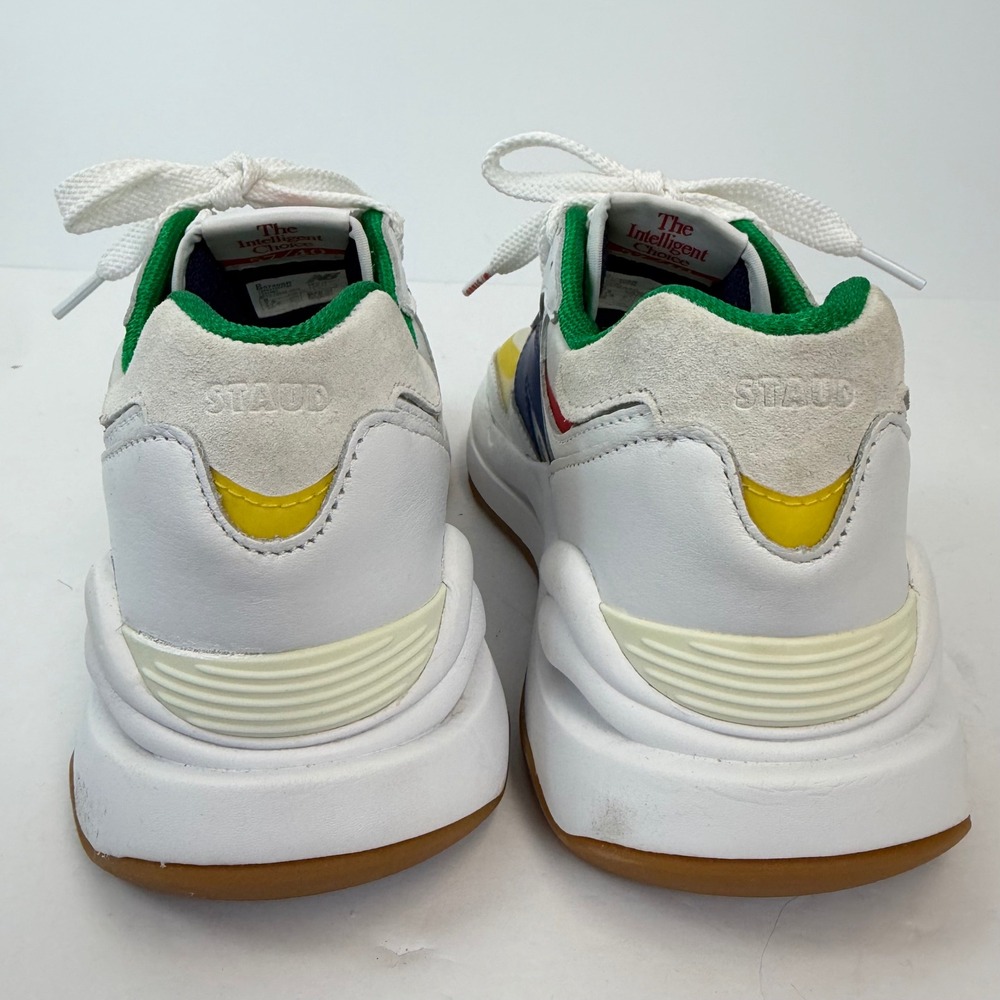 New Balance x STAUD 57/40 Mens Sneakers White Blue Green Yellow M5740SR Mens 8 - Picture 6 of 10